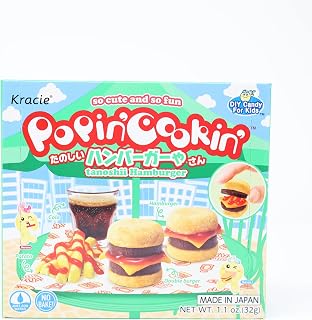 Kracie Popin' Cookin' DIY Candy Hamburger Kit