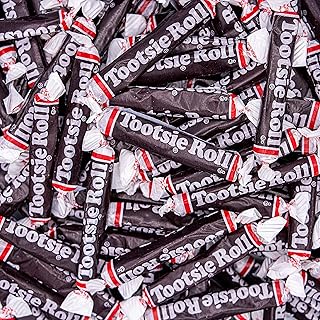 Roll Twists Chocolate Candy - 2 Pounds | Rolls Chocolate Long Individually Wrapped Candy, Bulk Pack