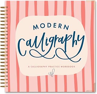 Modern Calligraphy: A Calligraphy Practice Workbook (Calligraphy Practice Book Series)