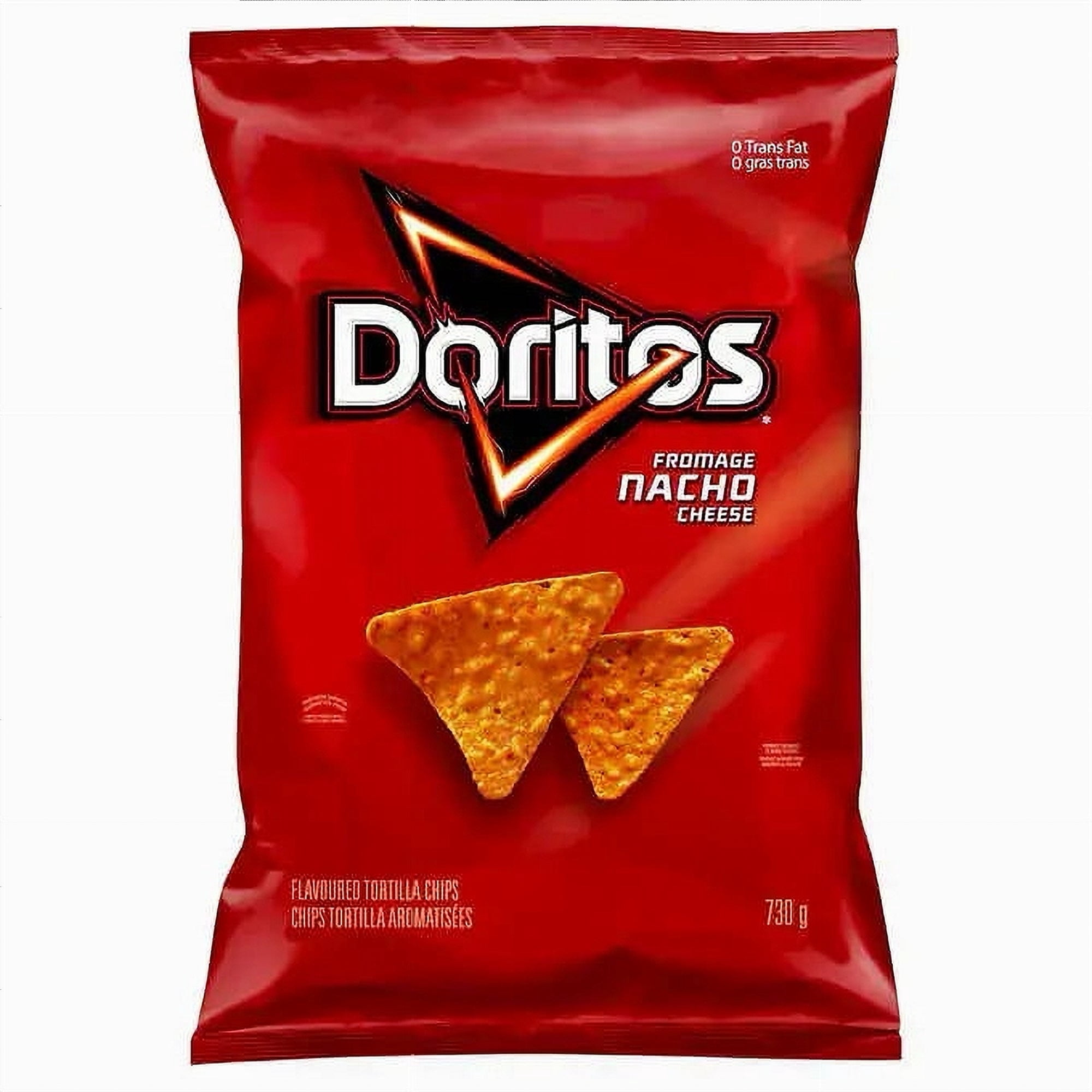 Doritos Nacho Cheese Tortilla Chips 730g (25.7 oz) Canadian Snack