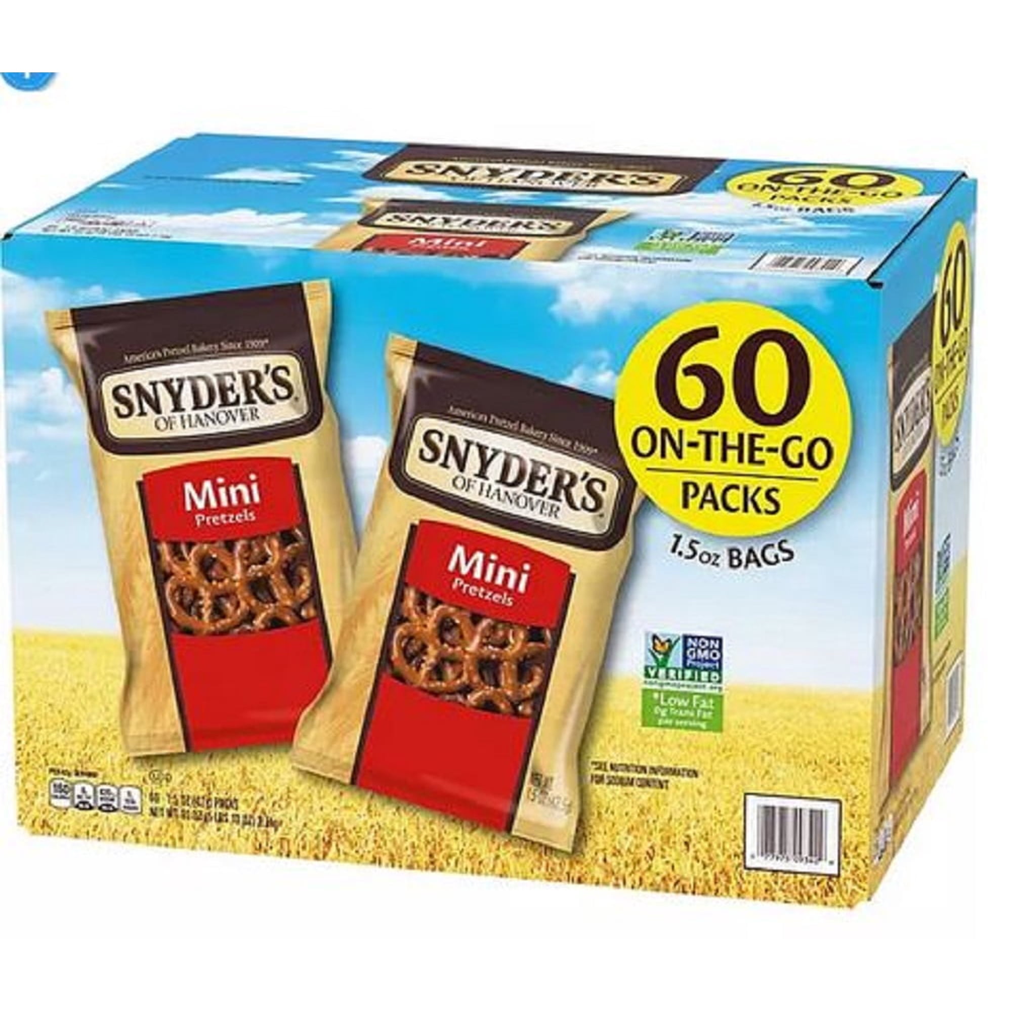 Snyder's Mini Pretzels (1.5 oz., 60 ct.)