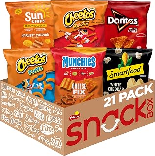 Frito-Lay Cheesy Mix Variety Pack (Pack of 21)