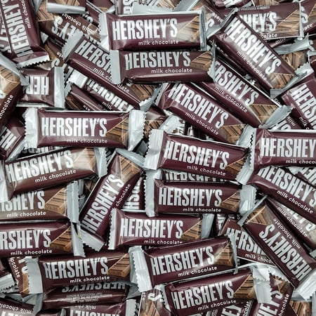 Hershey,S Milk Chocolate Snack Size Candy Bars, Bulk Candy - 2 Pounds (Pack Of 1)