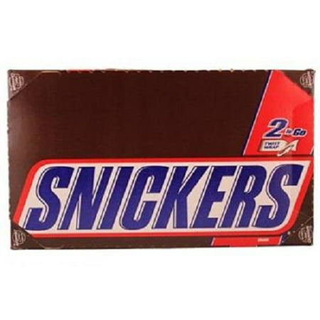 Snickers Bar, King-Size, 3.29-Ounce Bars (Pack of 24)