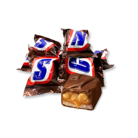 Snickers Chocolate Candy Bar - Mini Size, 1 lb