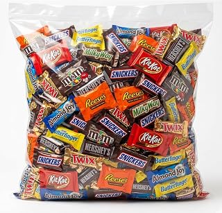 Assorted Chocolate Variety Pack - Individually Wrapped Bulk Chocolate Candy Assortment - Fun Size Bars, Peanut Butter Cups, Wafers & More - Perfect for Parties, Office & Gifting (2 LB)