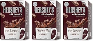 Candy Shop Cocoa HERSHEYS Milk Iced Cocoa Mix, 1.25oz, 24 Pack | HERSHEY'S milk chocolate cocoa mix with rich, creamy chocolate flavor; just add water for smooth hot or iced drinks anytime