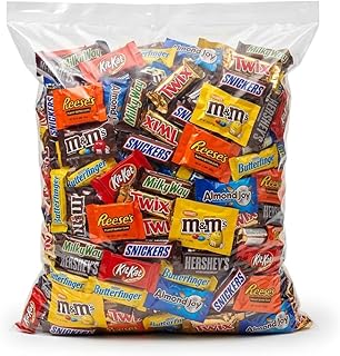 Chocolate Candy Variety Pack - Individually Wrapped Bulk Assortment of Fun Size Bars, Peanut Butter Cups & Chocolate Treats - Perfect for Snacking, Parties & Gifting (2 Pounds)