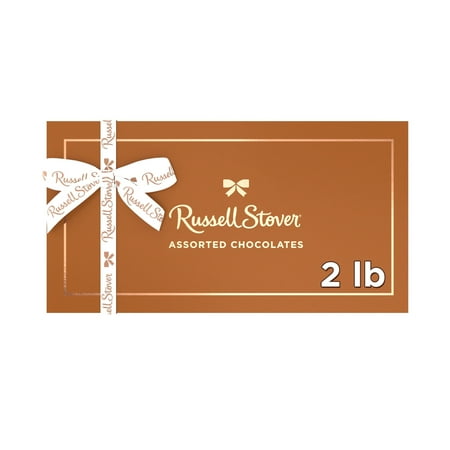 RUSSELL STOVER Assorted Milk & Dark Chocolate Gift Box, 32 oz. ( 56 pieces)