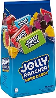 Jolly Rancher Assorted Fruit Flavored Hard Candy Bulk Bag, 5 lb