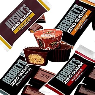 Zero Sugar Chocolate Candy Bag, Zero Sugar Assorted Flavors, for Special Occasions 1 Pound, Includes SPECIAL Dark Chocolate, Milk Chocolate, Caramel Filled Candies,and almond (ASSORTED)